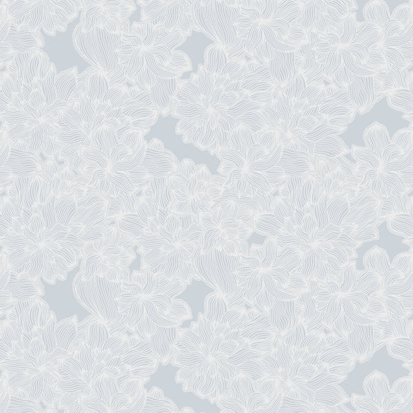 Échantillon - Papier peint #29 bleu gris